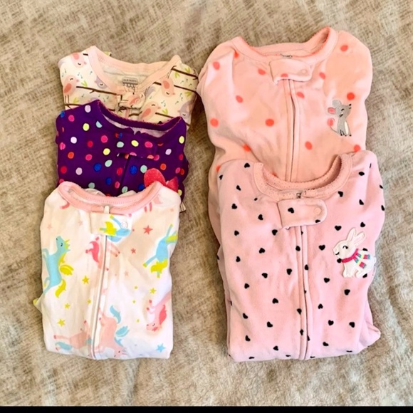 Baby Toddler Onsies Bundle of 5 (Sizes 18M-3T) - Picture 1 of 9